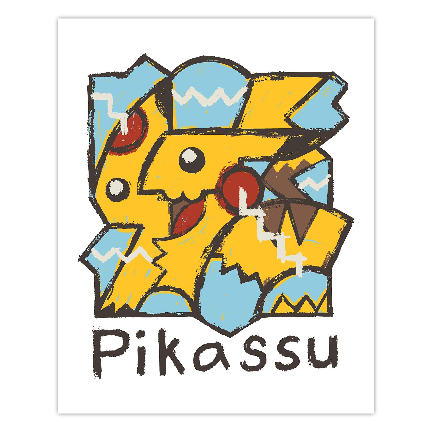 pikahamusページです♡ Pikassu Print – Jested Tees